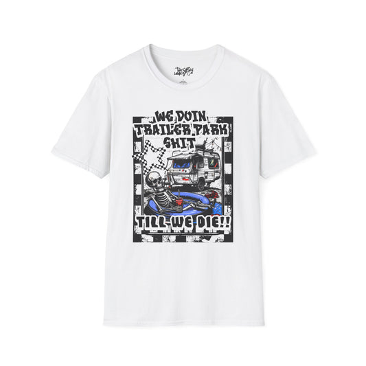 Dega Free Campin Pool boy | doing trailer park sh**till we die Tee