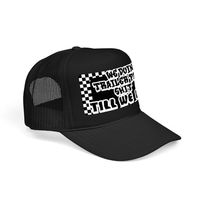 Trailer Park S*** trucker hat | Dega Ready Camper Camping Champs