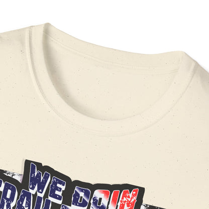 Dega Ready" Patriotic RV Skeleton Tee | Red White & Blue Trailer Park Sh*t Graphic