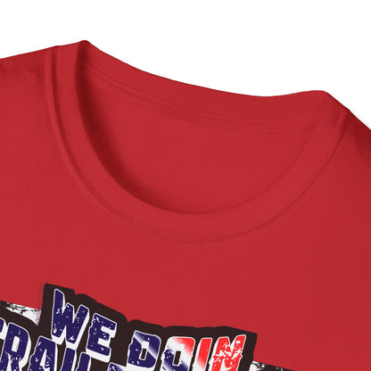 Dega Ready" Patriotic RV Skeleton Tee | Red White & Blue Trailer Park Sh*t Graphic