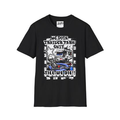 Dega Free Campin Pool boy | doing trailer park sh**till we die Tee