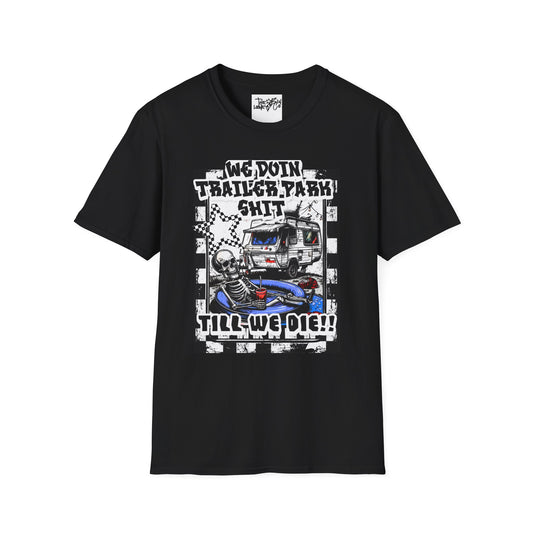 Dega Free Campin Pool boy | doing trailer park sh**till we die Tee