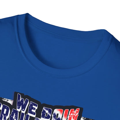 Dega Ready" Patriotic RV Skeleton Tee | Red White & Blue Trailer Park Sh*t Graphic