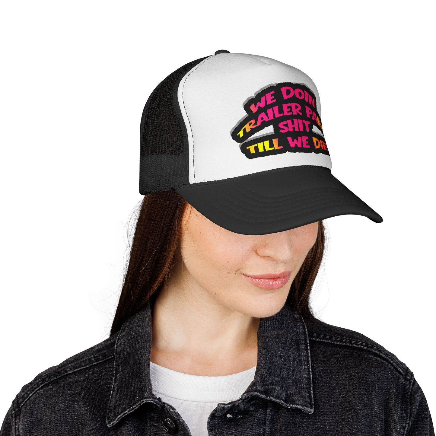 Trailer Park Sh*** Neon Trucker Cap