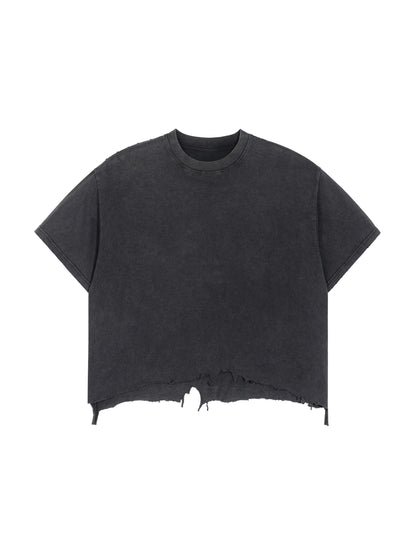 Grunge ,Edgy,Unhinged  ,Distressed ,Crop